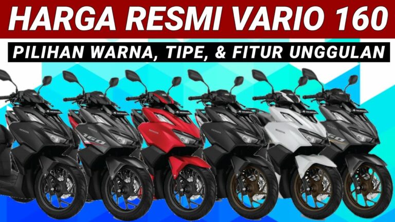 Daftar Harga Vario 160