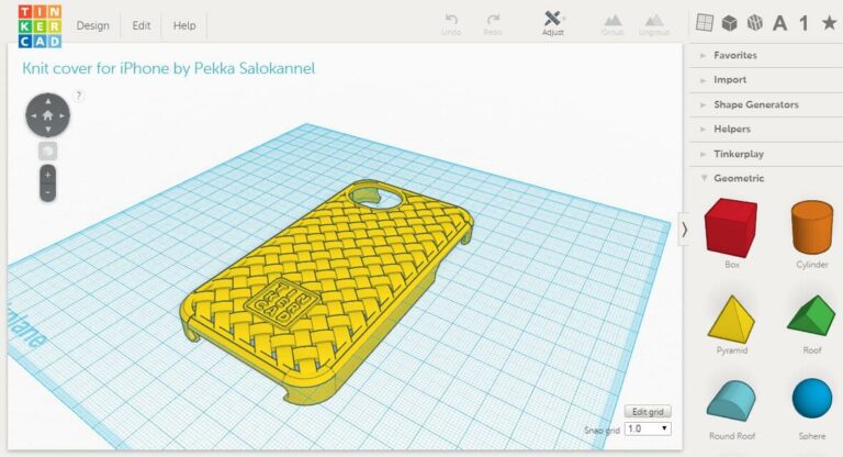 Tinkercad: Platform Desain 3D Mudah Digunakan
