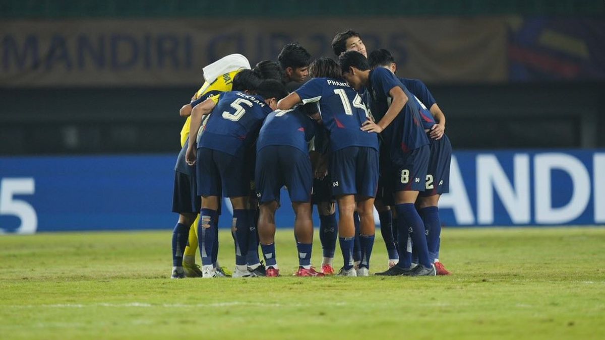 Thailand Yakin Tampil di Mode Terbaik Hadapi Indonesia di Semifinal Piala AFF U-23 2025